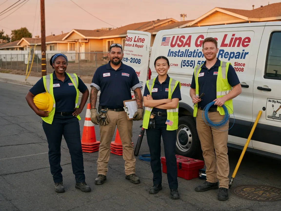 Gas Line Installation company in Ludlow, PA